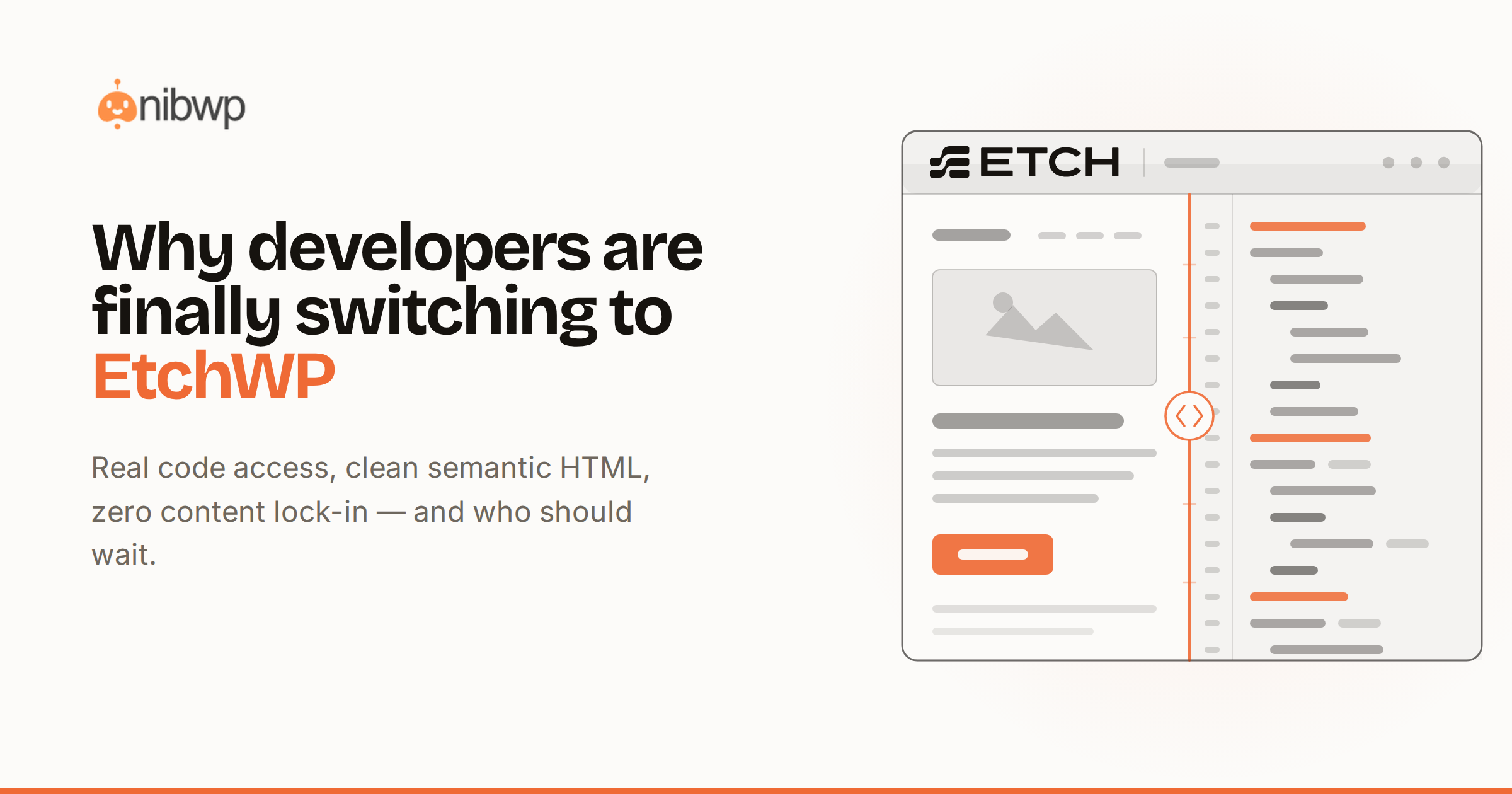 Why developers are finally switching to EtchWP
