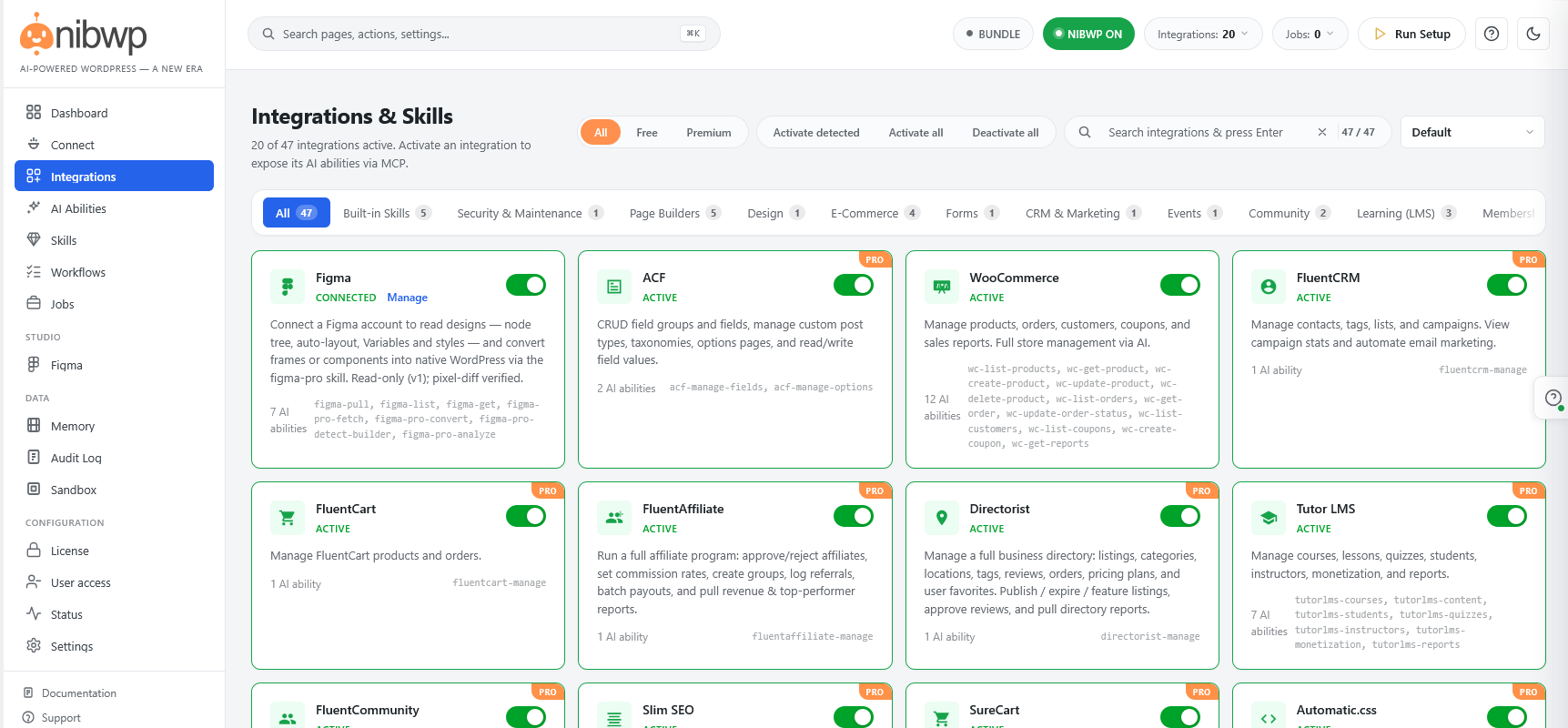 3 nibwp integrations