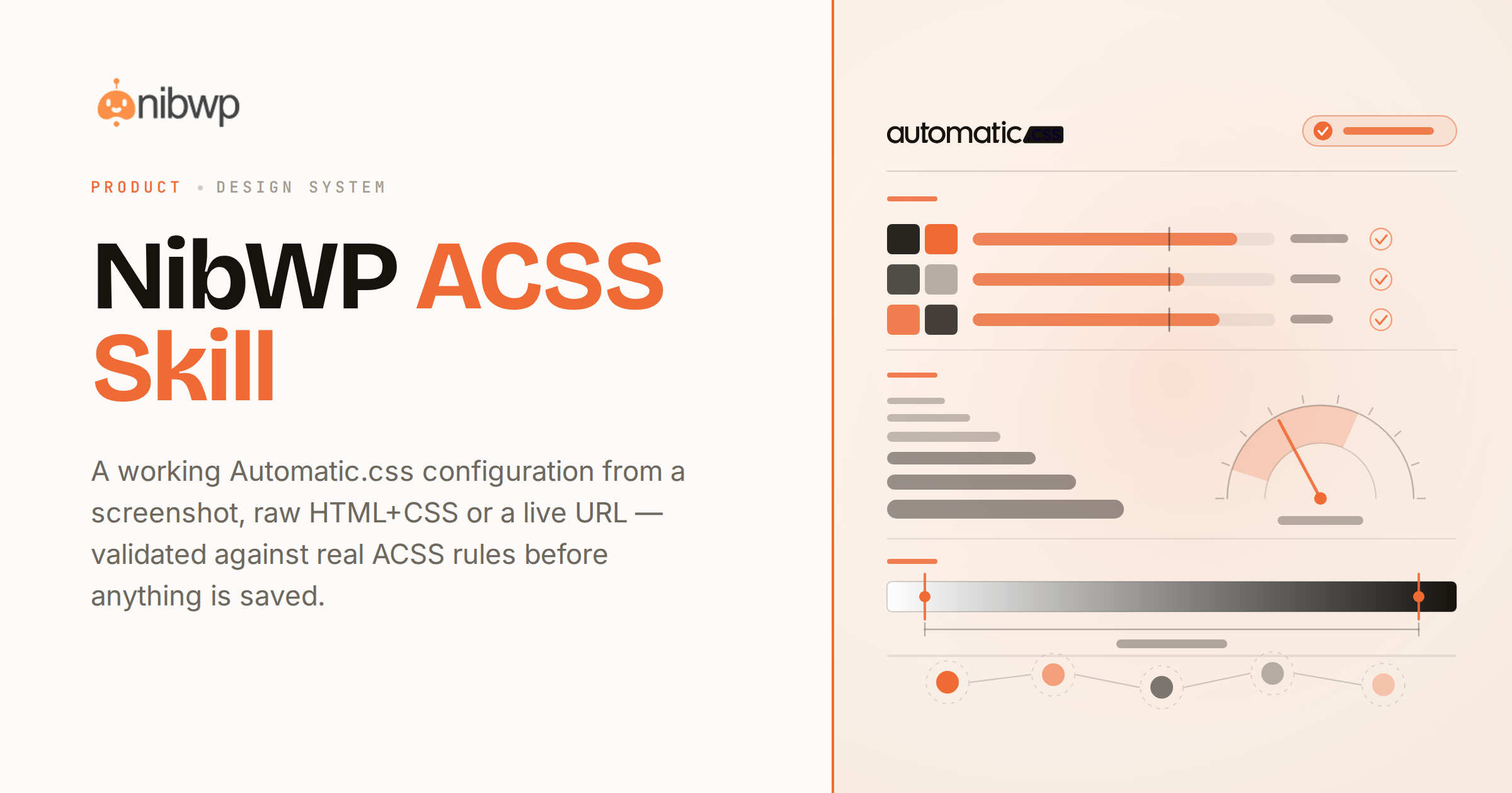 Nibwp product acss skill