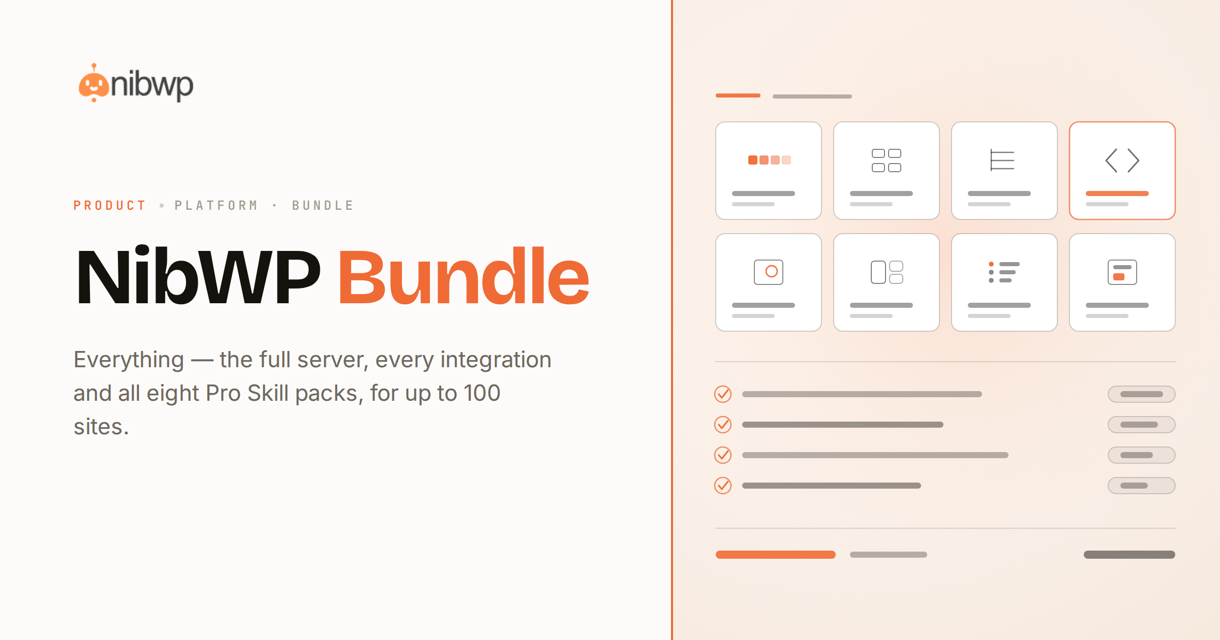 Nibwp product bundle