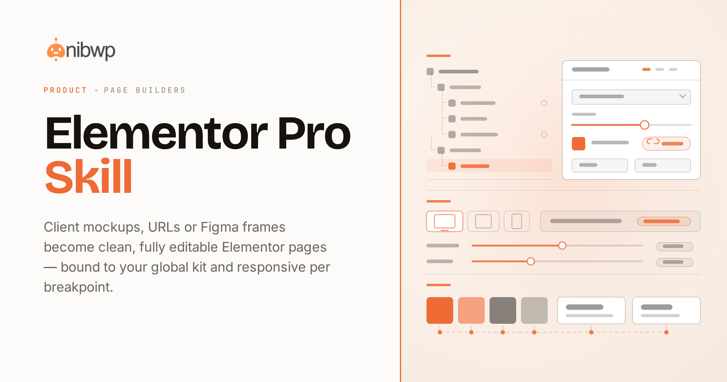 Nibwp product elementor skill