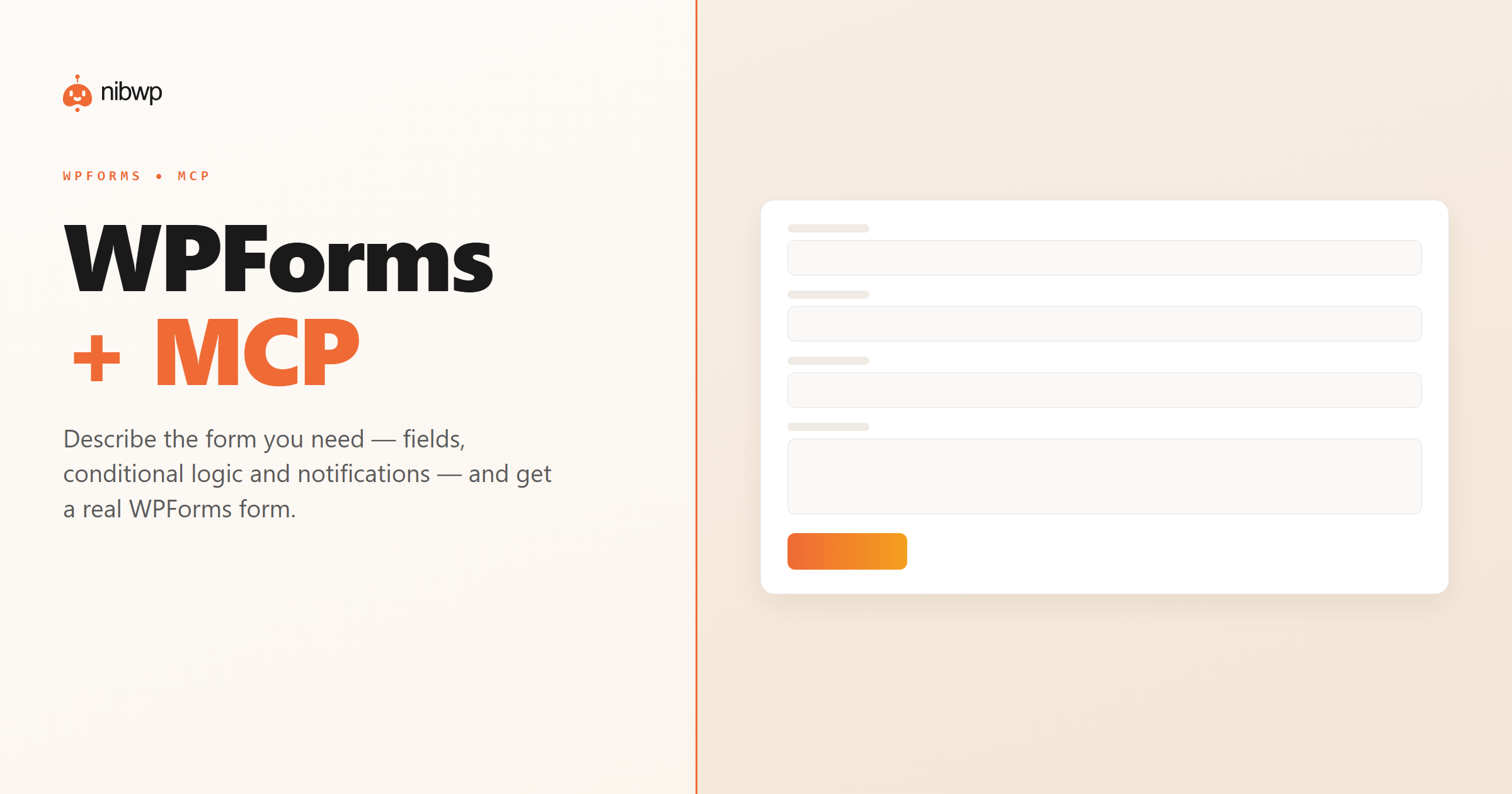 WPForms and MCP — let AI work through real abilities