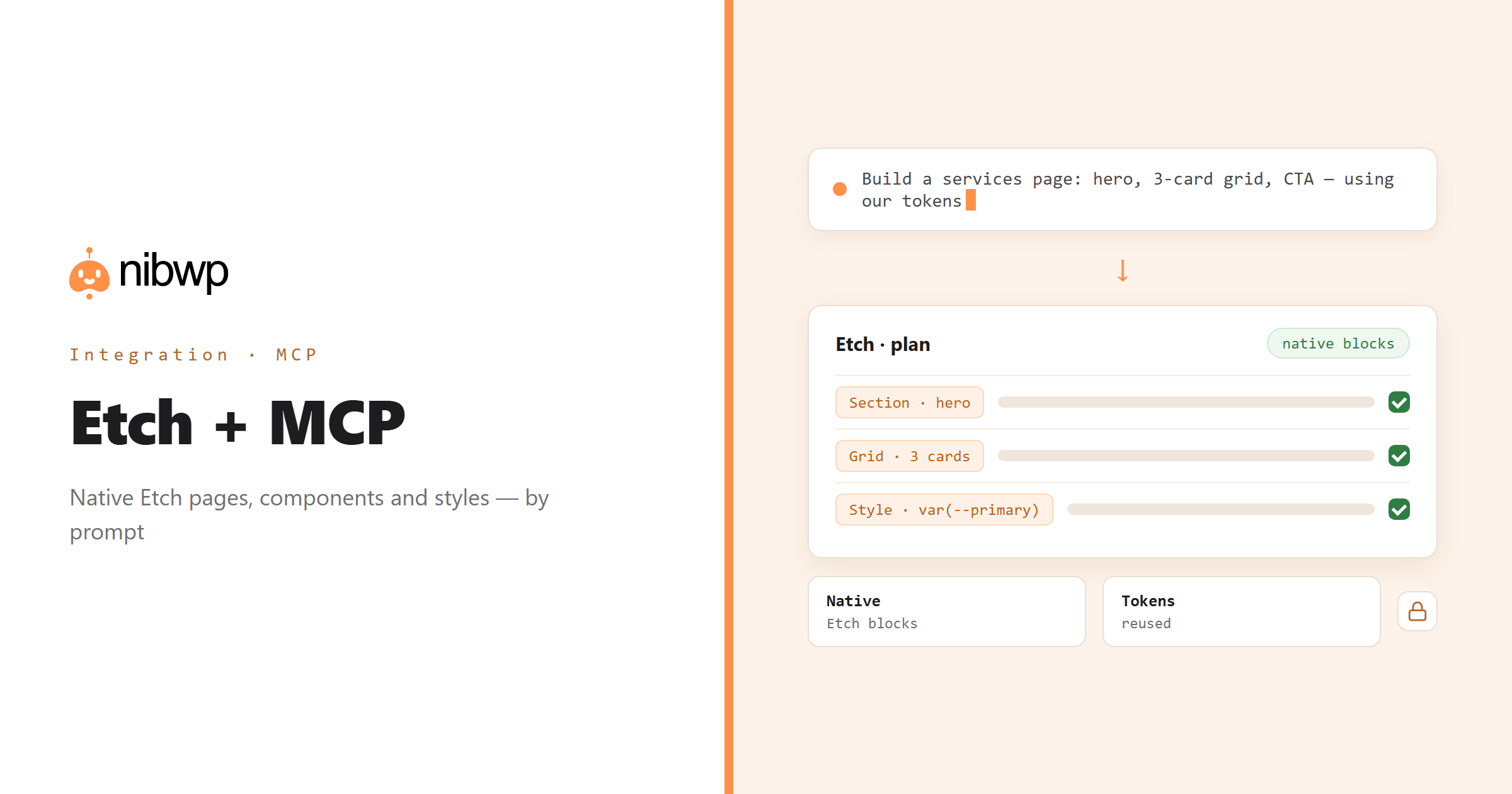 Etch + MCP: AI operating Etch through NibWP