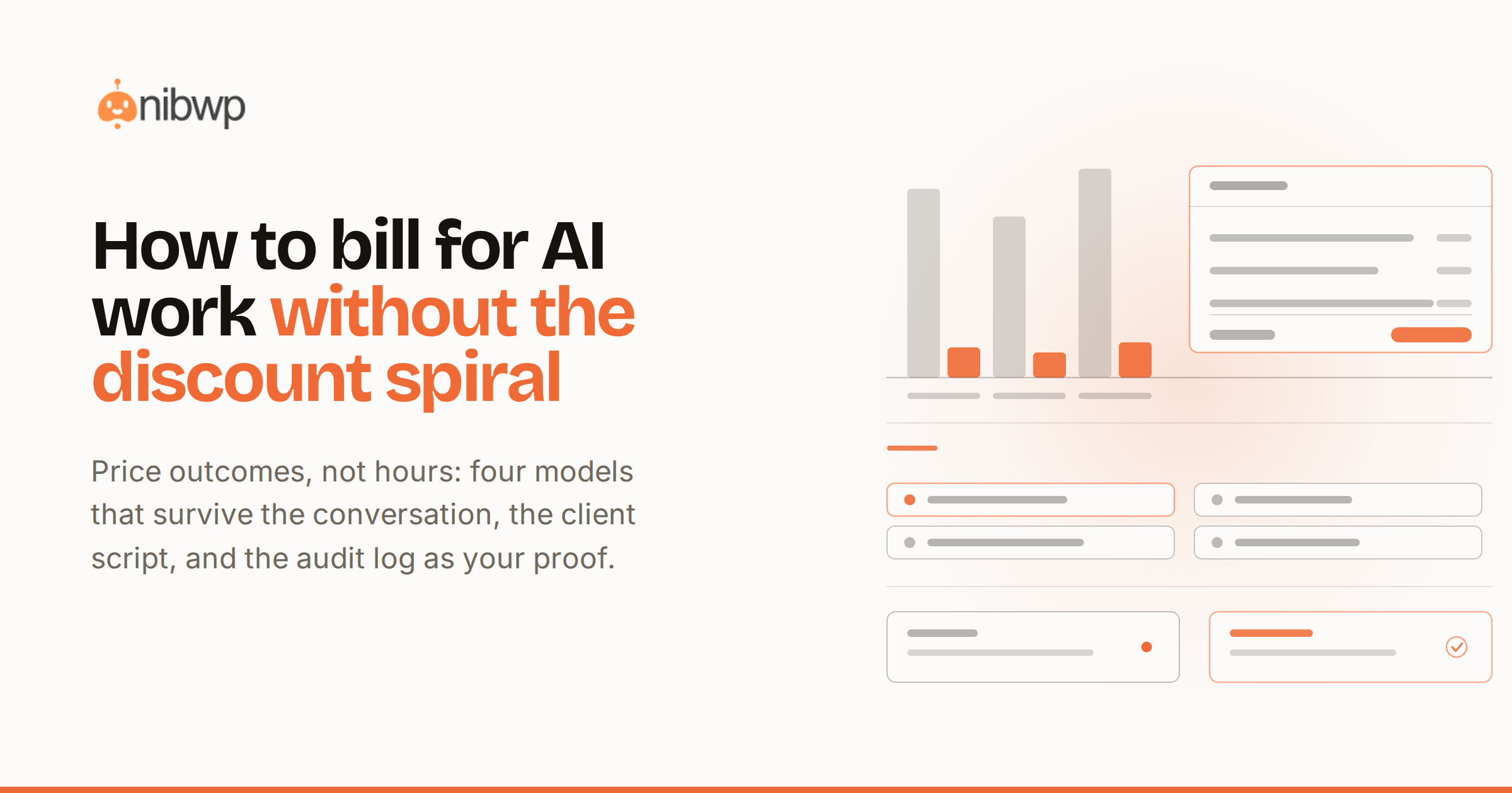 How to bill clients for AI-assisted work (without the discount spiral)