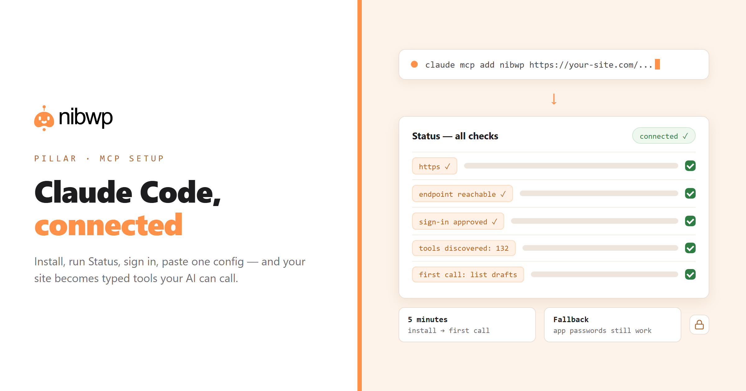 How to connect Claude Code to WordPress with an MCP server, step by step
