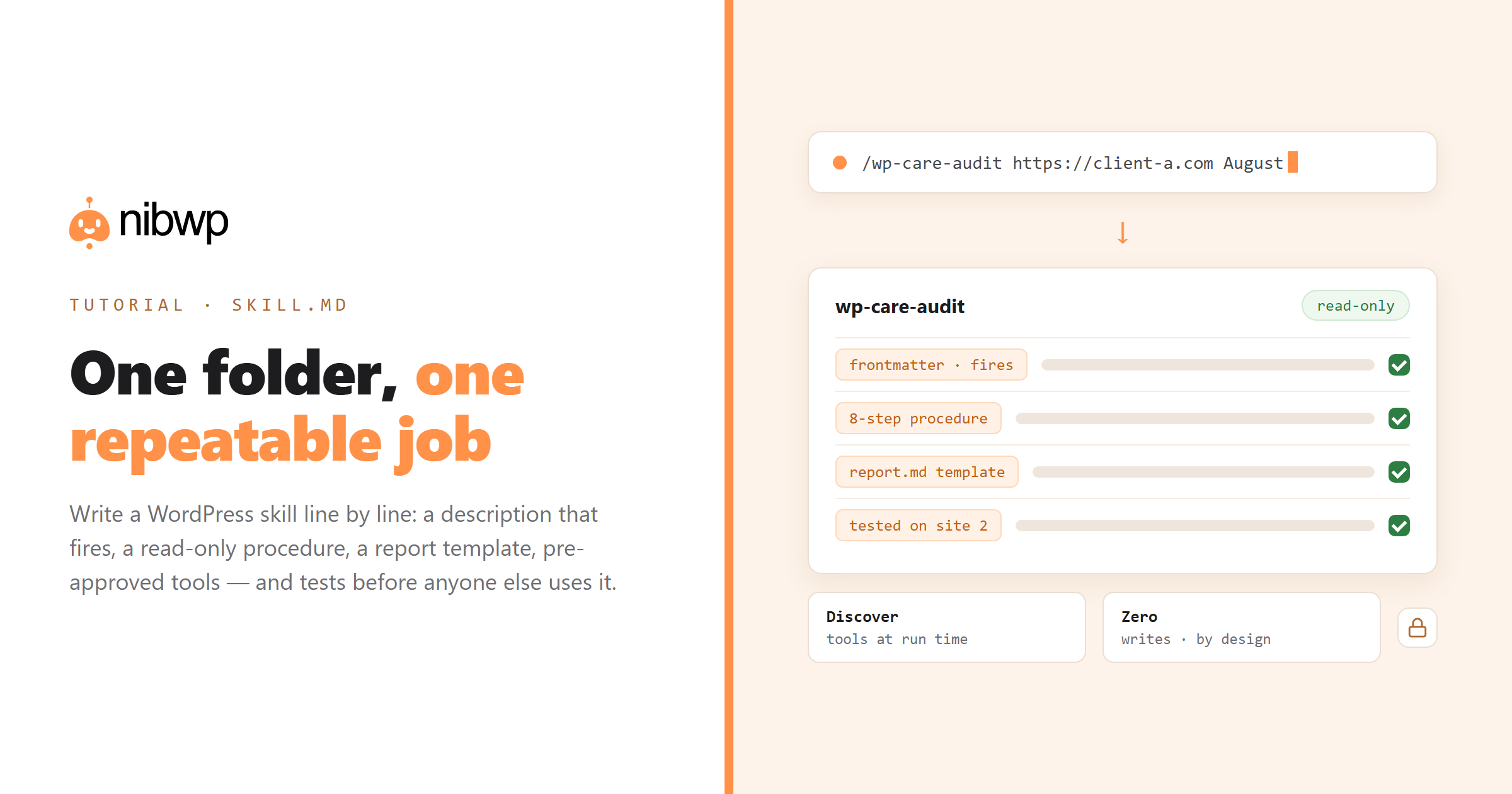 Write your own Claude Skill for WordPress: a step-by-step SKILL.md tutorial