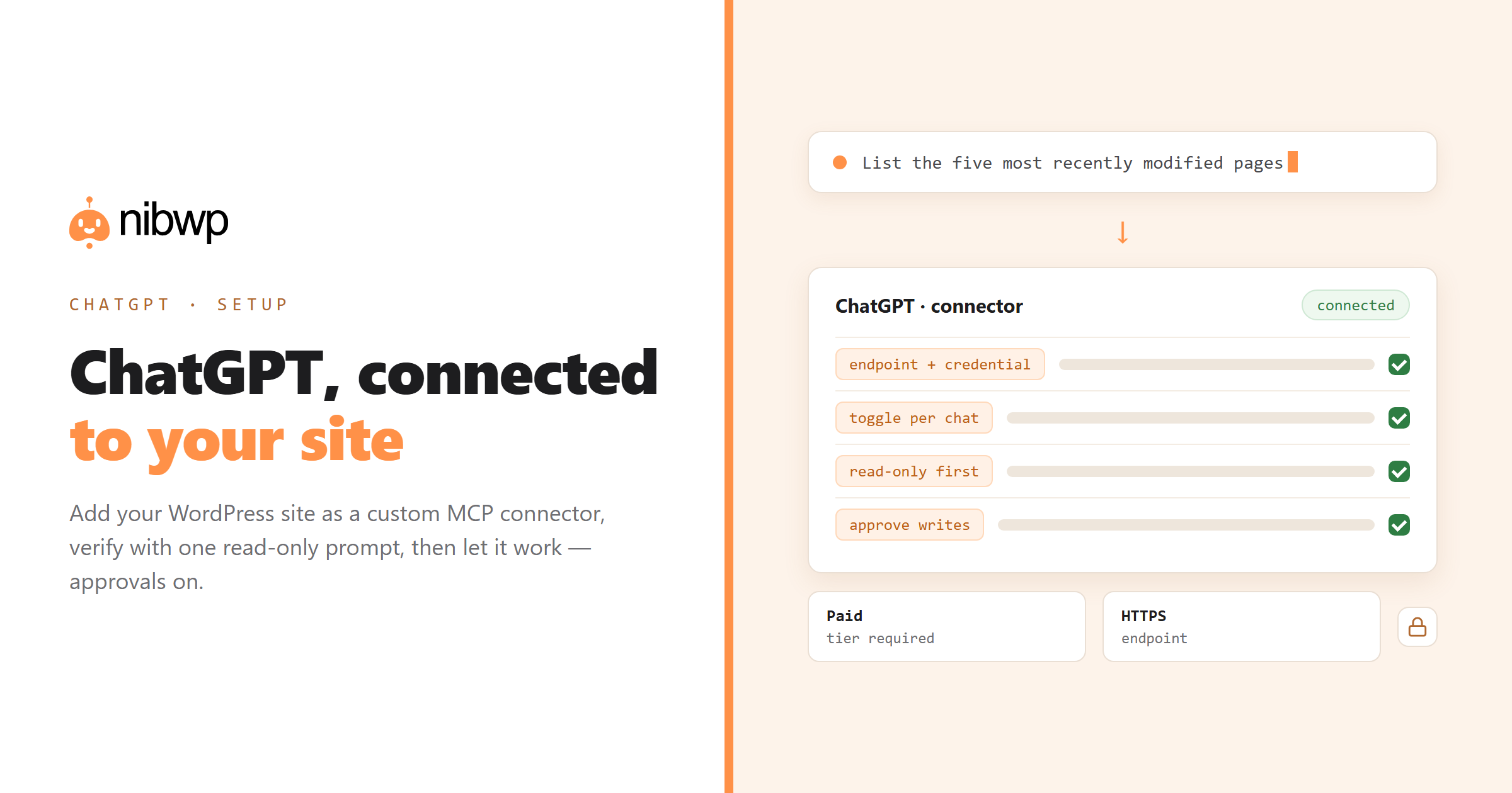 How to connect ChatGPT to WordPress with MCP