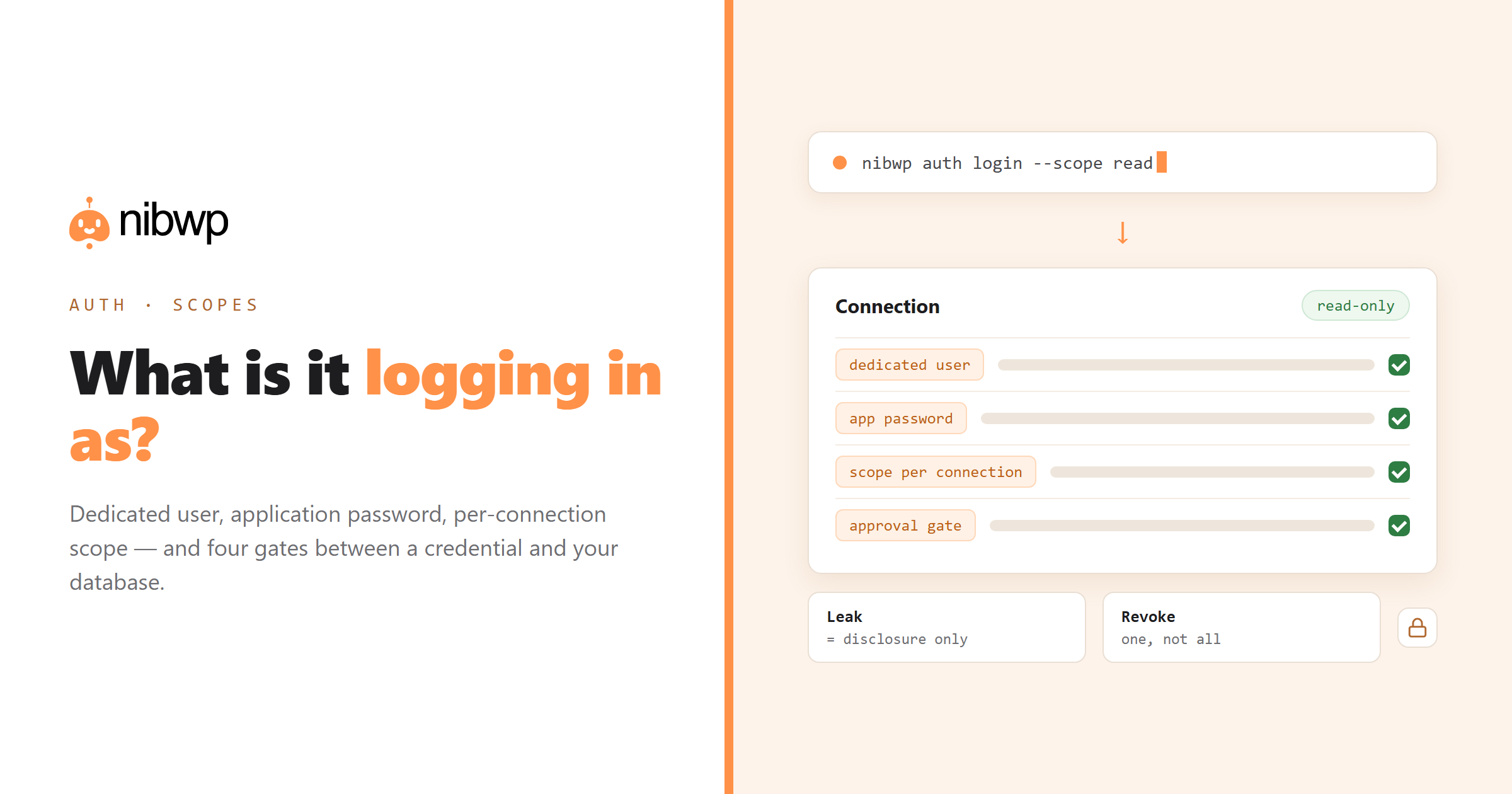 How do AI agents log into WordPress? Tokens, scopes and application passwords