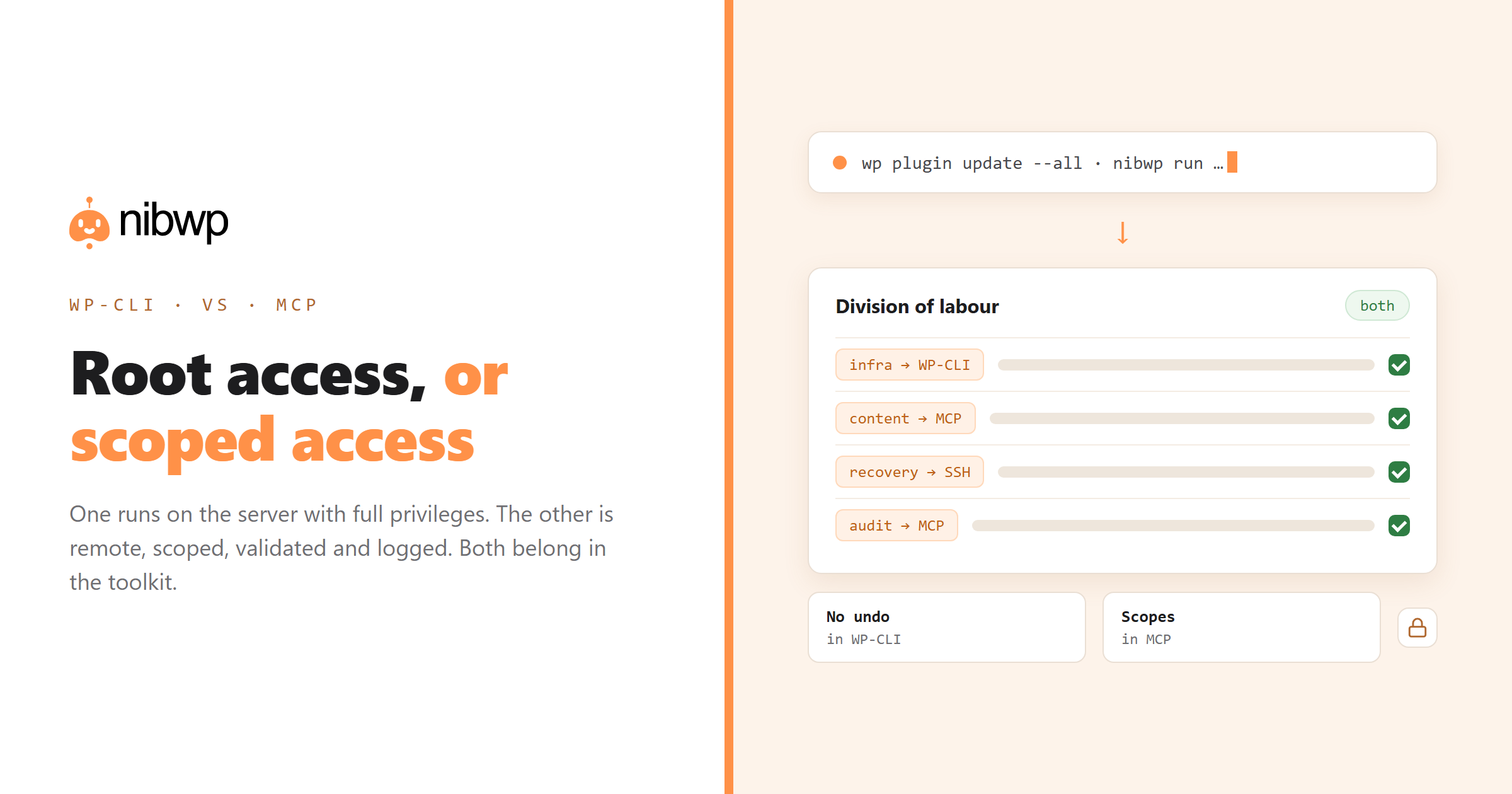 WP-CLI vs MCP: scripting WordPress in the AI era